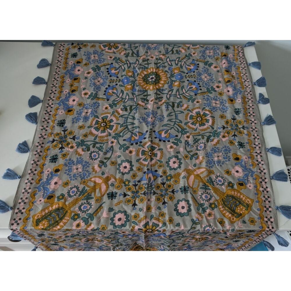 Natural Life Boho Floral Table Runner NEW!